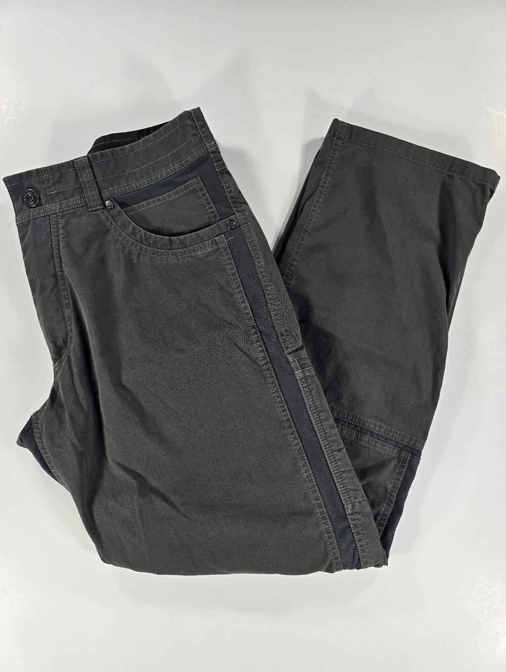 Kuhl Radikl Stretch Lightweight Hiking Pants Men’s 34x30 Outdoor Gray Work